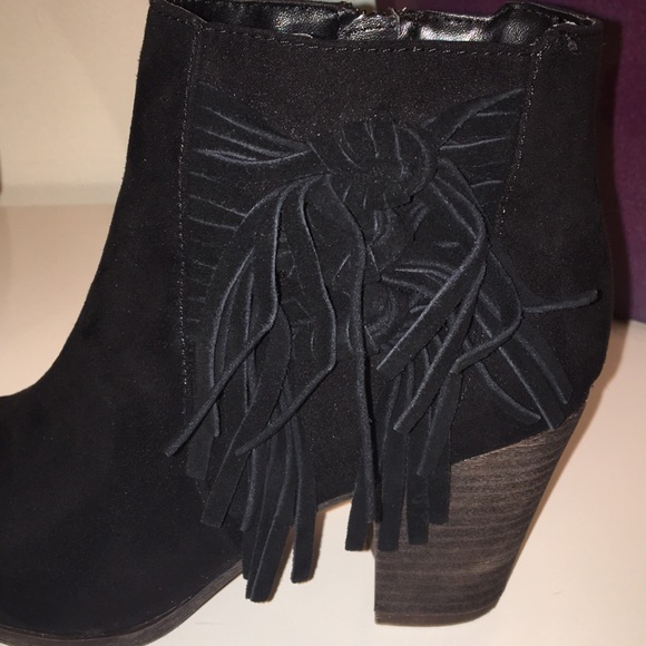 fergalicious black booties